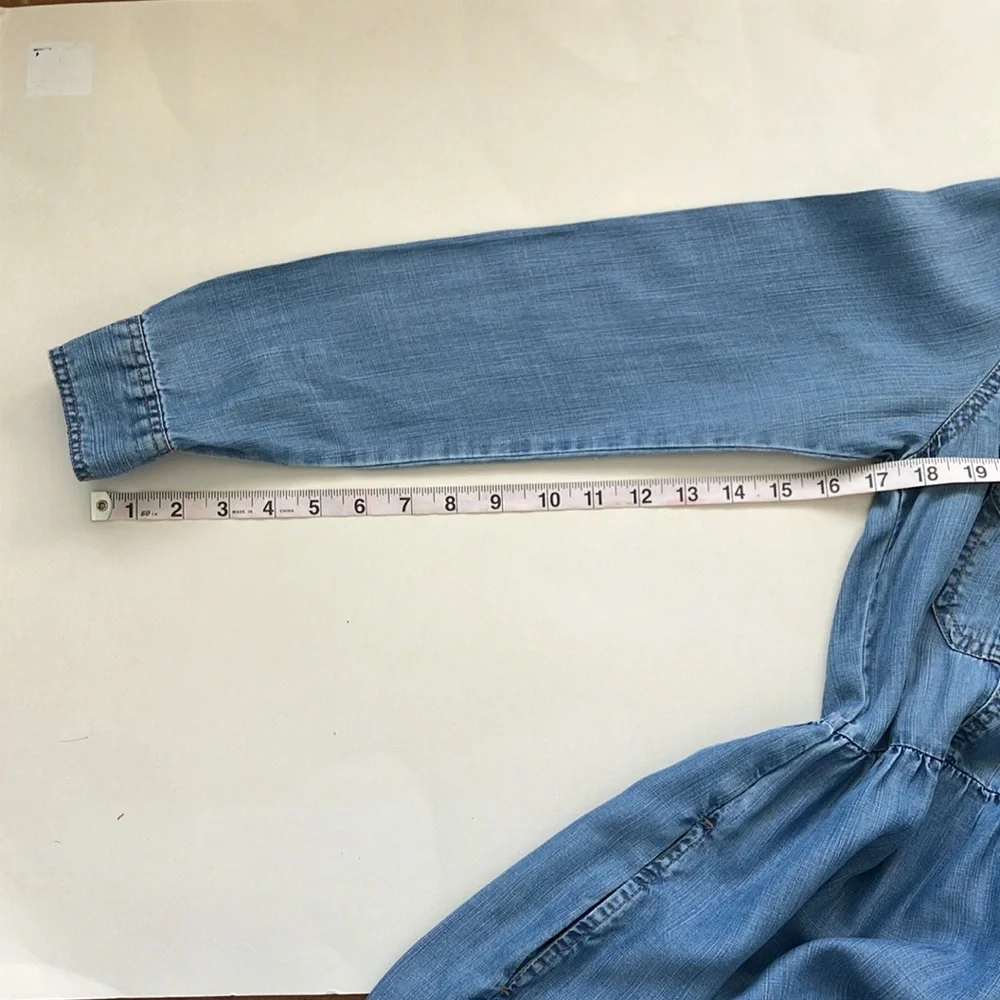 American Eagle Outfitters Blue Denim Dress - Picture 9 of 11